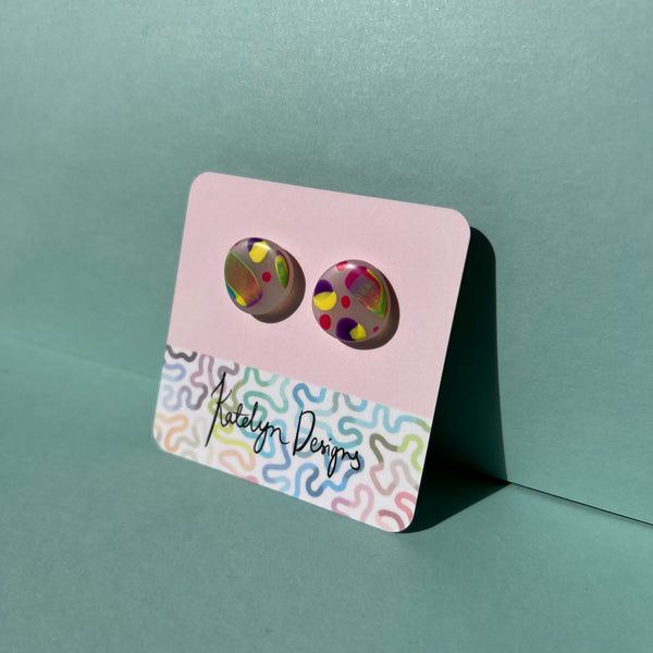 Circus Round-ish Studs