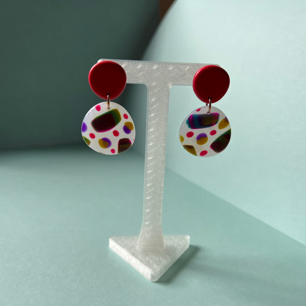 Circus Dangle Studs