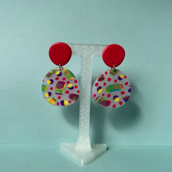 Circus Dangle Studs