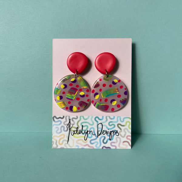 Circus Dangle Studs