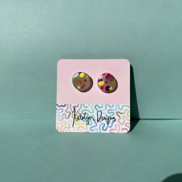 Circus Round-ish Studs