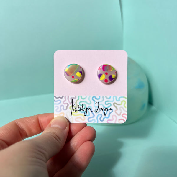 Circus Round-ish Studs