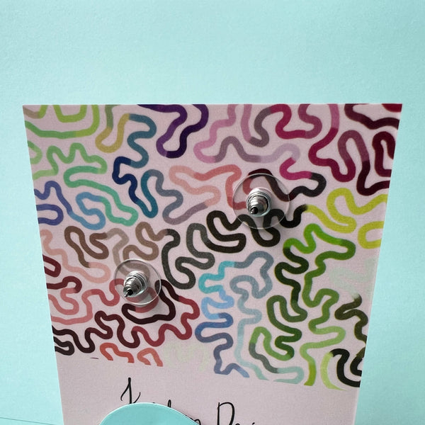 Forest Gum Drops Dangle Studs