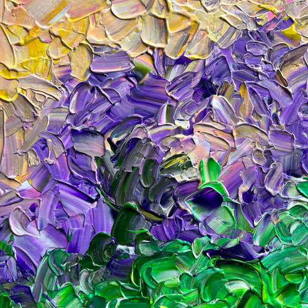 Texture 3 “Irises at Sunset”