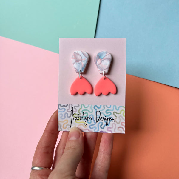 Painter’s Palette Upside Down Flower Pot Dangles