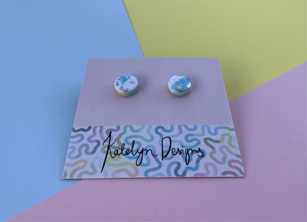 Candy Swirl S Studs