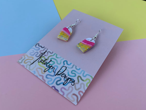 Candy Swirl Arch Dangles
