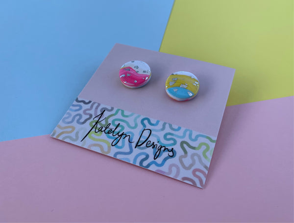 Candy Swirl M/L Studs