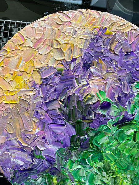 Texture 3 “Irises at Sunset”