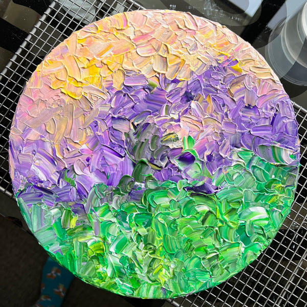 Texture 3 “Irises at Sunset”