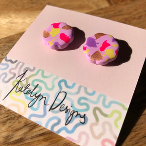 Tutti Frutti L Flower Studs