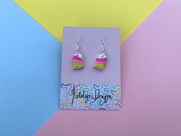 Candy Swirl Arch Dangles