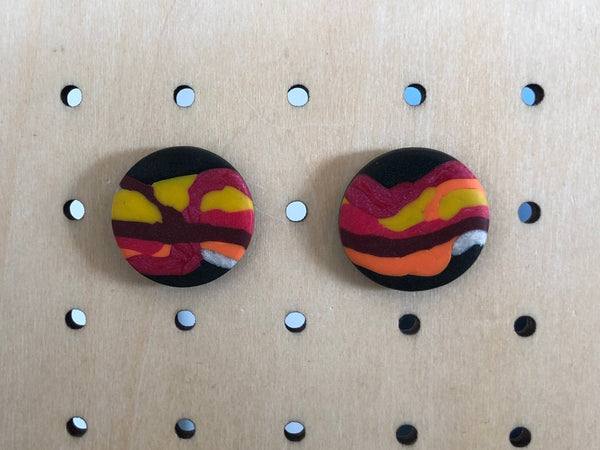 Desert Sunset L Studs