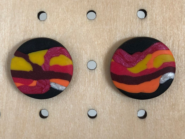 Desert Sunset L Studs