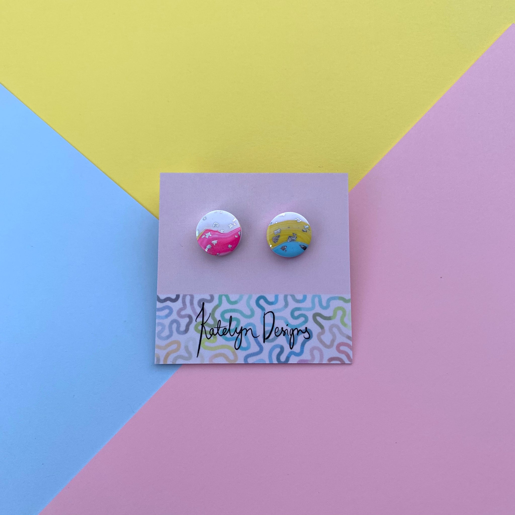 Candy Swirl M/L Studs