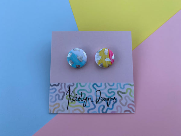 Candy Swirl M/L Studs