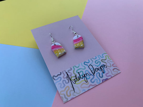 Candy Swirl Arch Dangles